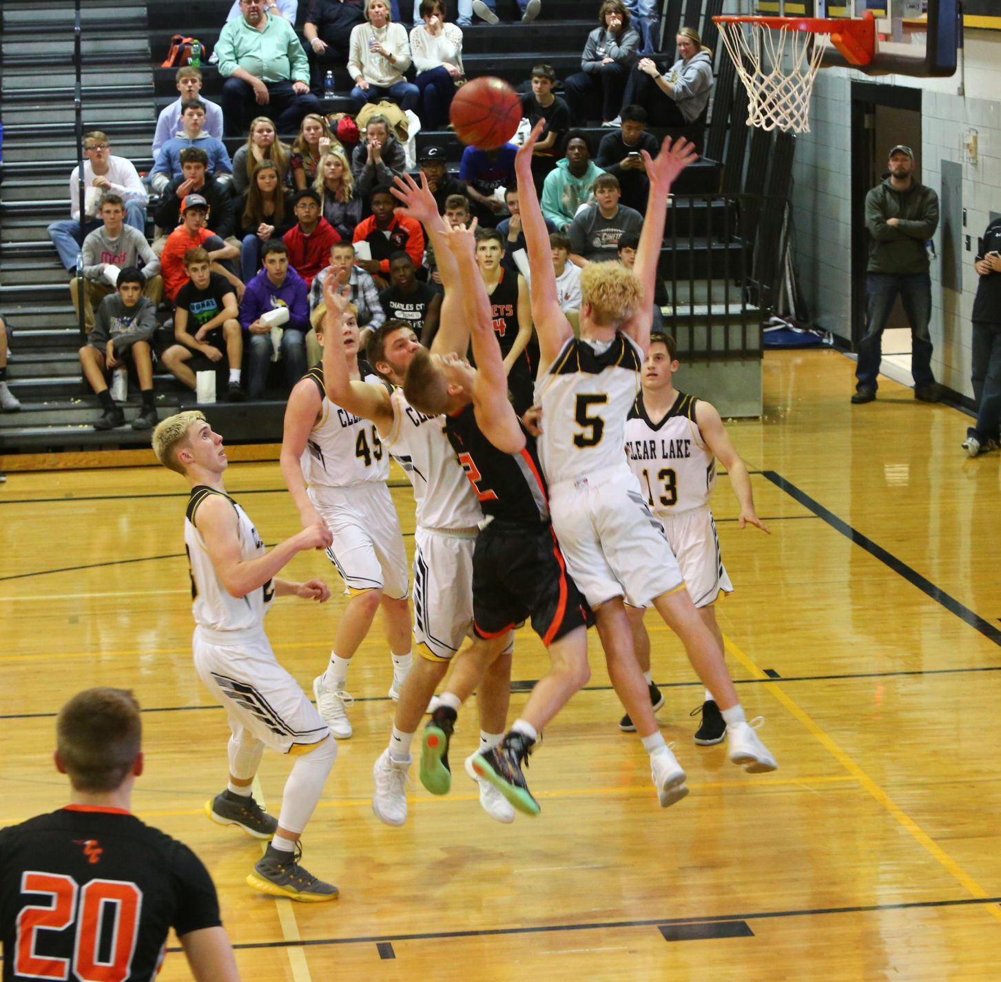 Clear Lake vs. Charles City boys basketball